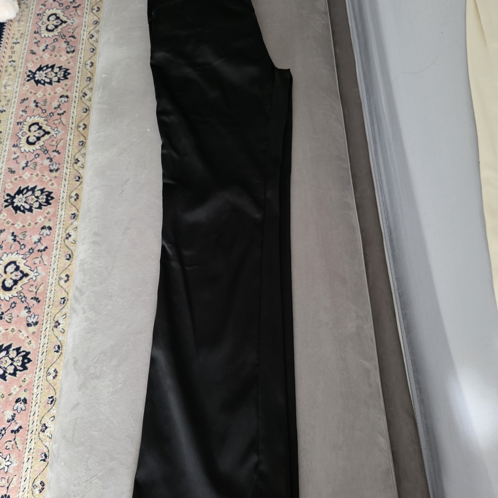 Gucci high weisted  Black Satin Pants